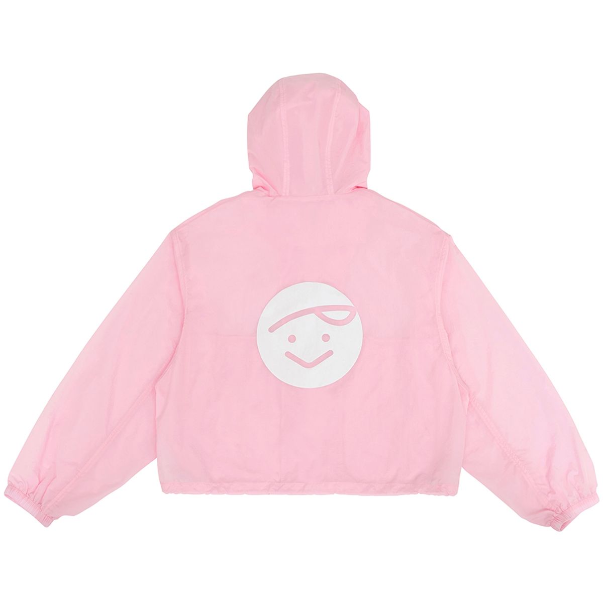 피브비(PIV’VEE) Giant Smiley Windbreaker (bubble pink)