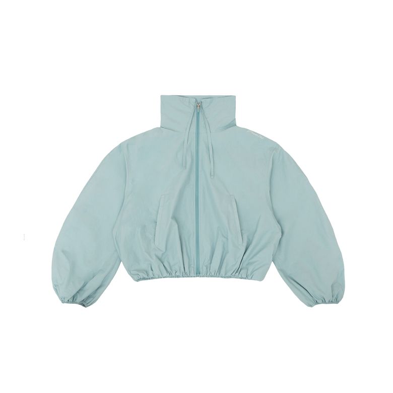 Balloon Sleeve Windbreaker (mist blue)