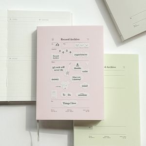 2026 레코드 아카이브 B6 위클리 다이어리