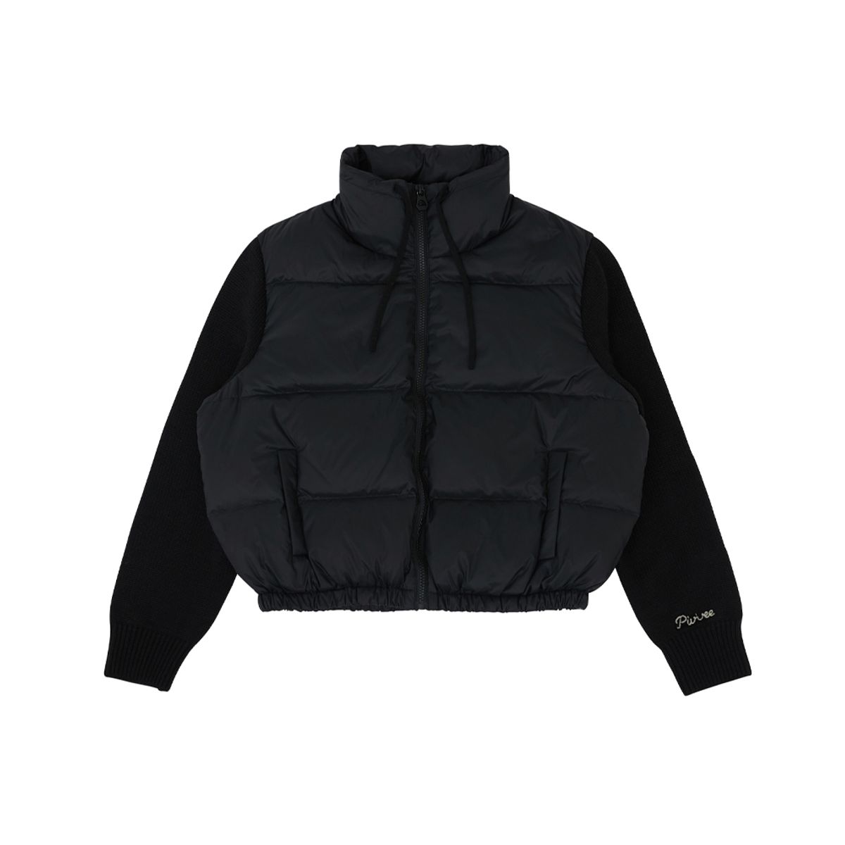 피브비(PIV’VEE) Hybrid Down Jacket (ebony black)