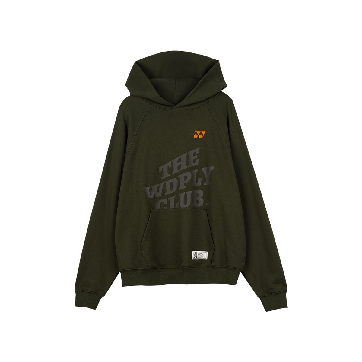 요넥스(YONEX) 254TH001U 카키 남녀공용 원더플레이 그래픽 후드 티셔츠