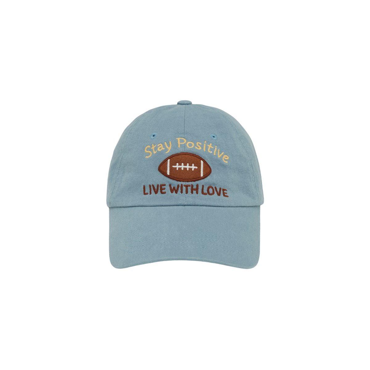 피브비(PIV’VEE) Football Patch Ball Cap (mist blue)