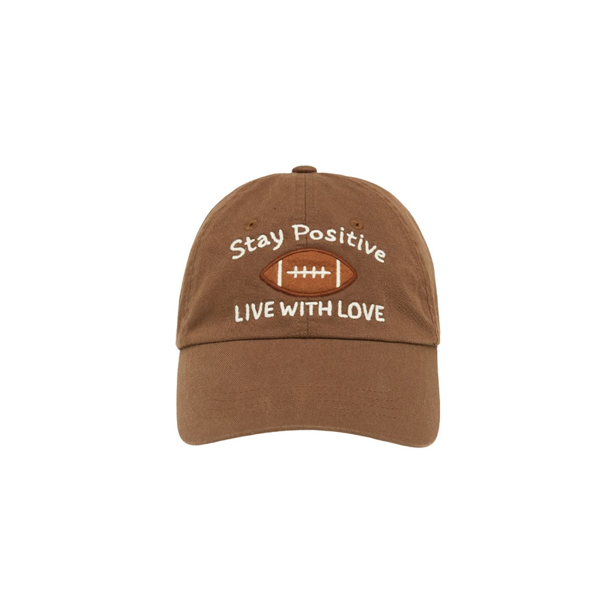 피브비(PIV’VEE) Football Patch Ball Cap (chocolate brown)