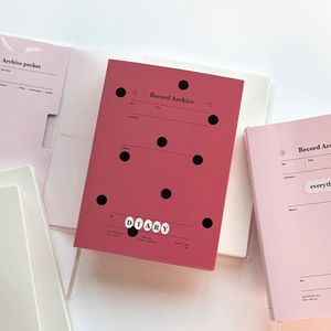 2026 레코드 아카이브 A6 위클리 다이어리