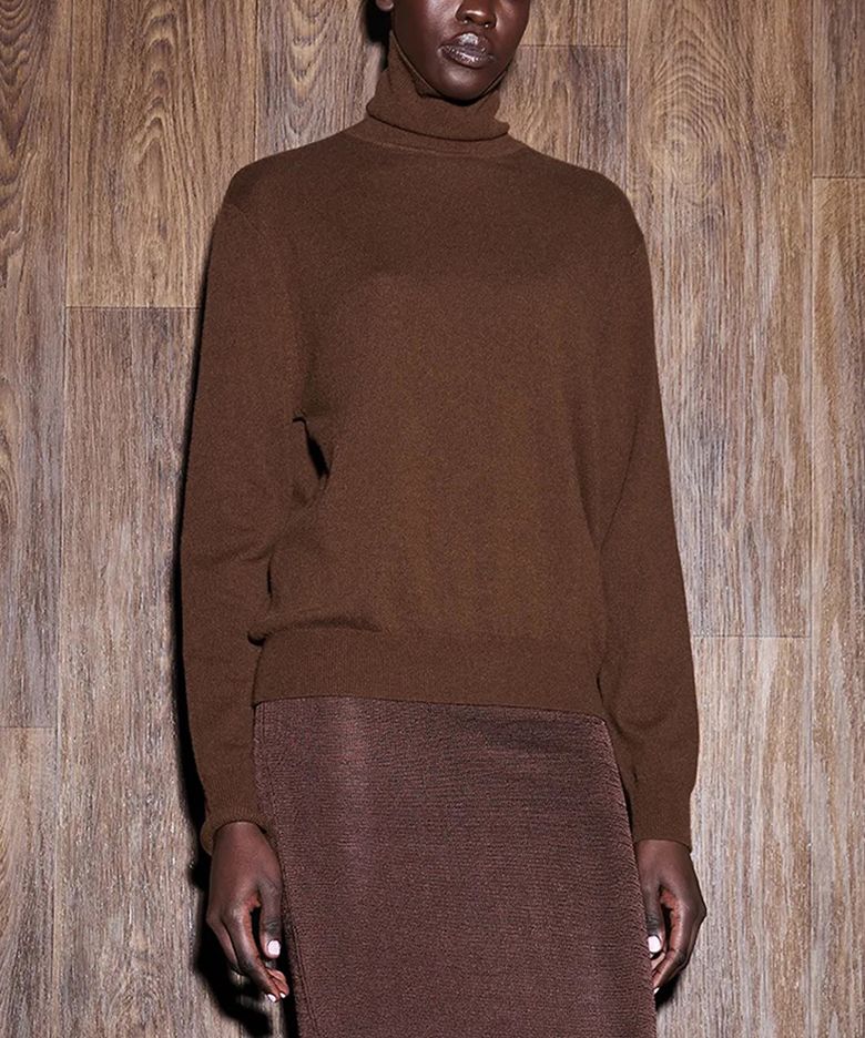 (U) 니트 터틀넥 시더 KNIT TURTLENECK CEDAR