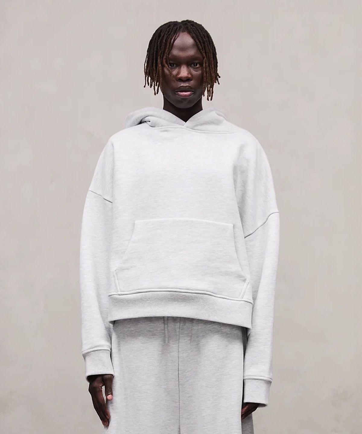 엔타이어 스튜디오(ENTIRE STUDIOS) (U) 헤비 후디 헤더 그레이 HEAVY HOOD HEATHER GREY
