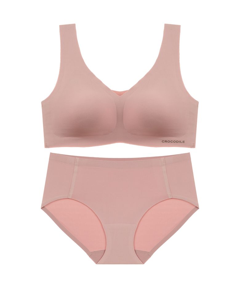 인견 몰드부착 스킨컬렉션 브라팬티 세트 (4colors)