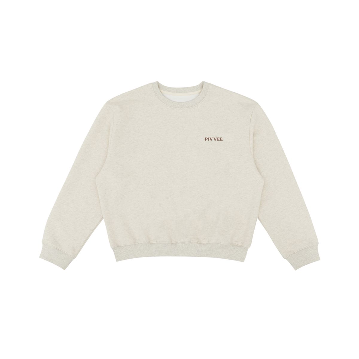 피브비(PIV’VEE) Sports Club Emoji Sweatshirt (oatmeal beige)