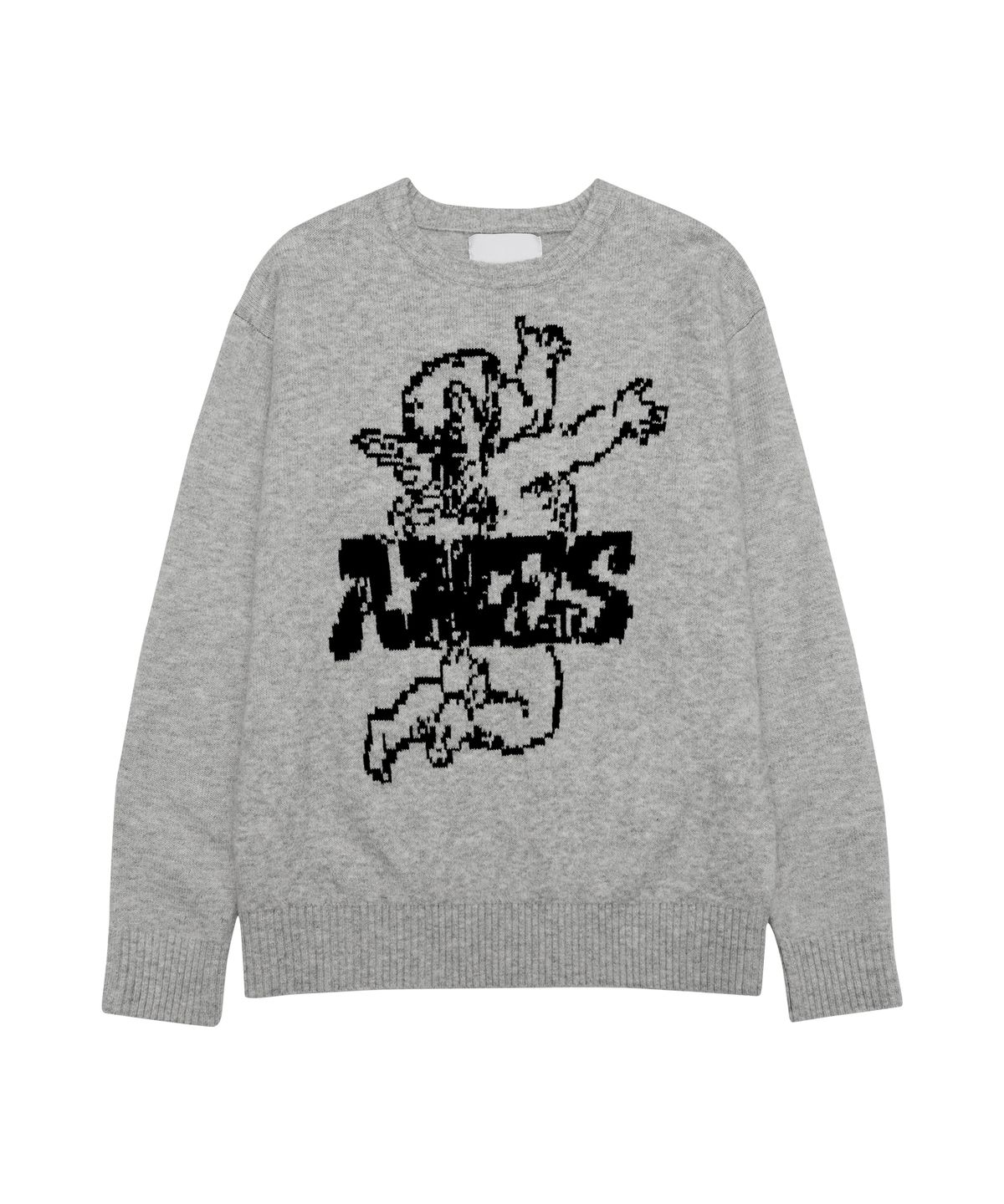 아메스 월드와이드(AMES-WORLDWIDE) ANGEL GRAPHIC KNIT GREY