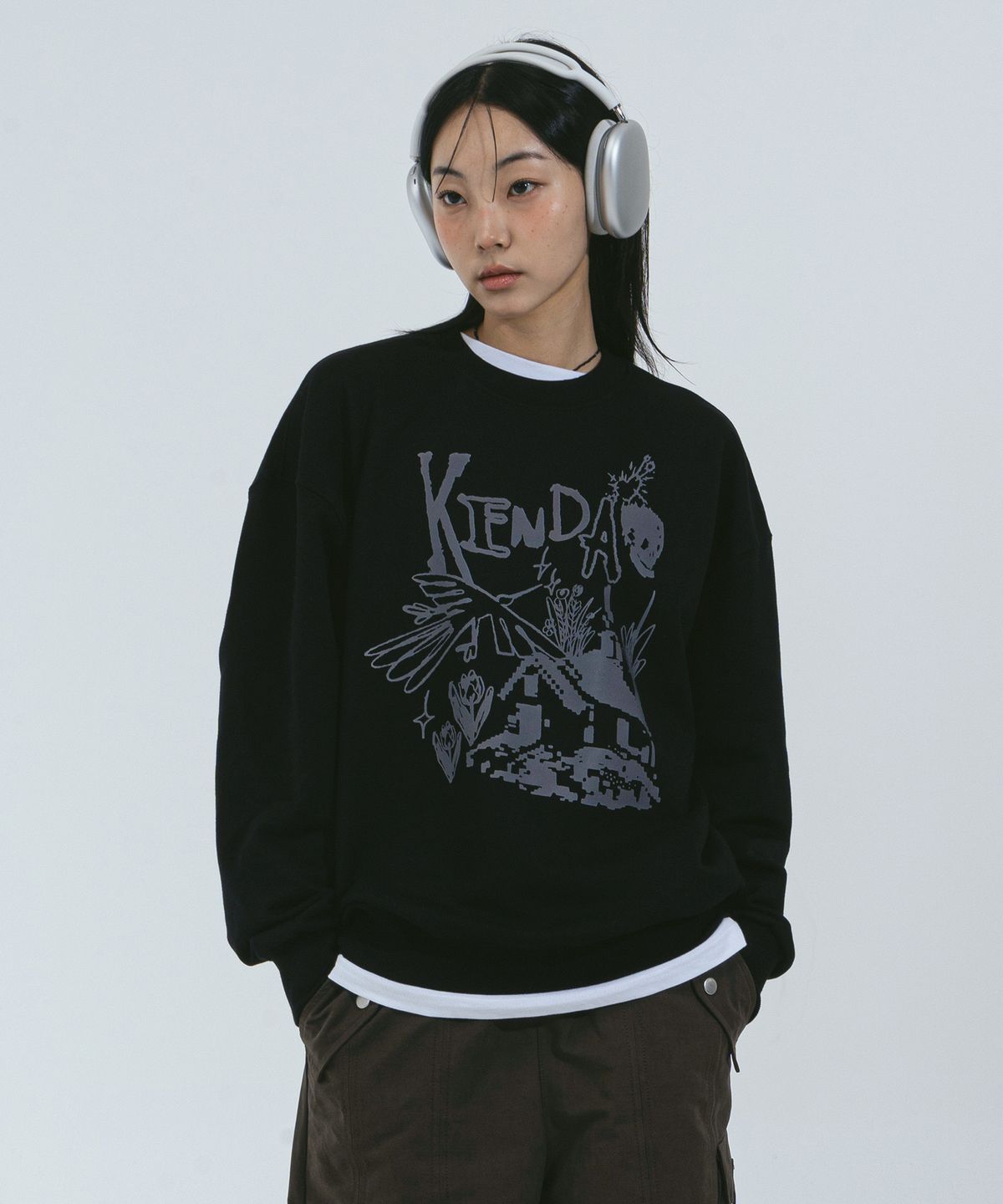 켄다(KENDA) ROUGH SKETCH MTM (BLACK)