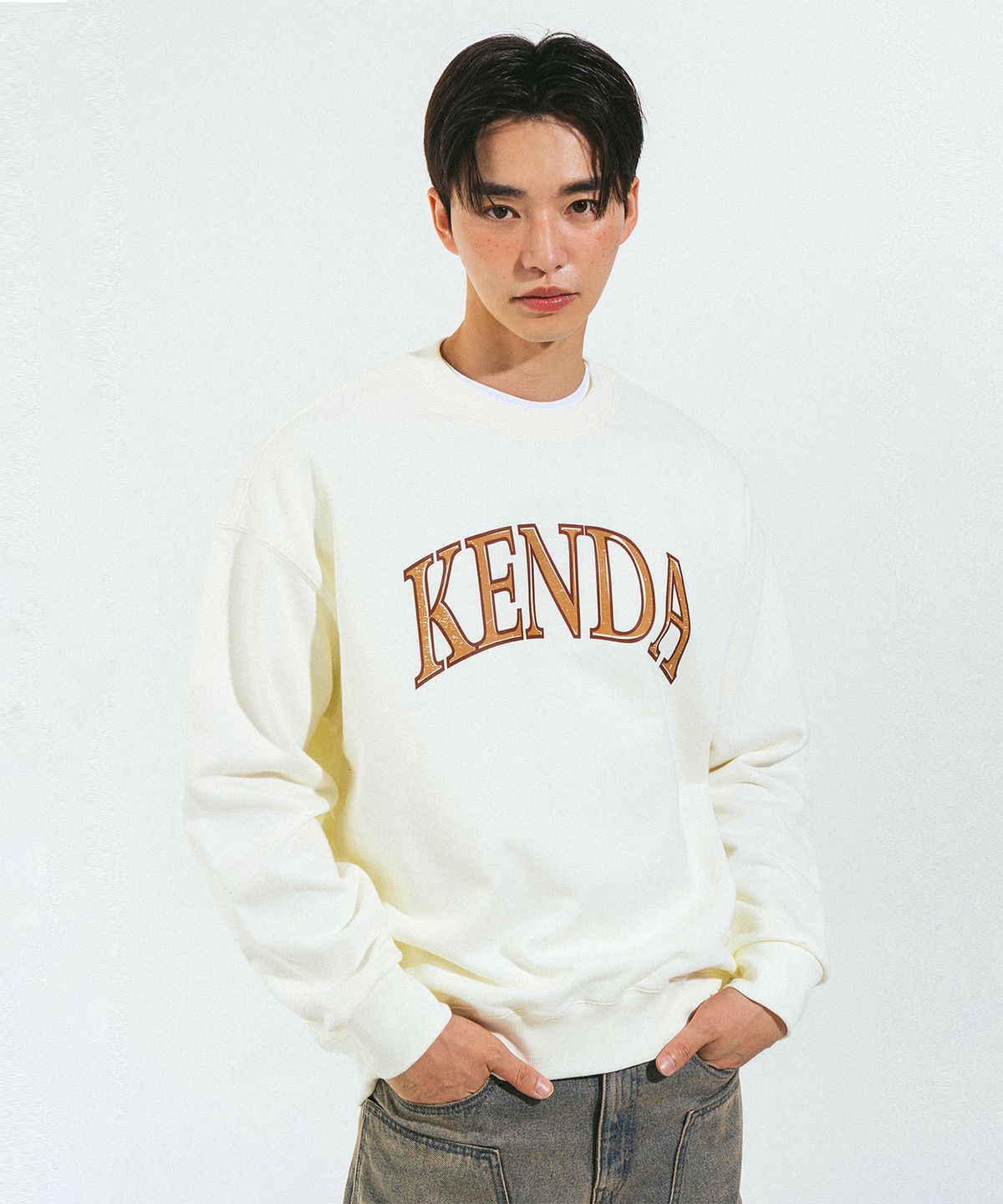 켄다(KENDA) ARCH LOGO MTM (IVORY)