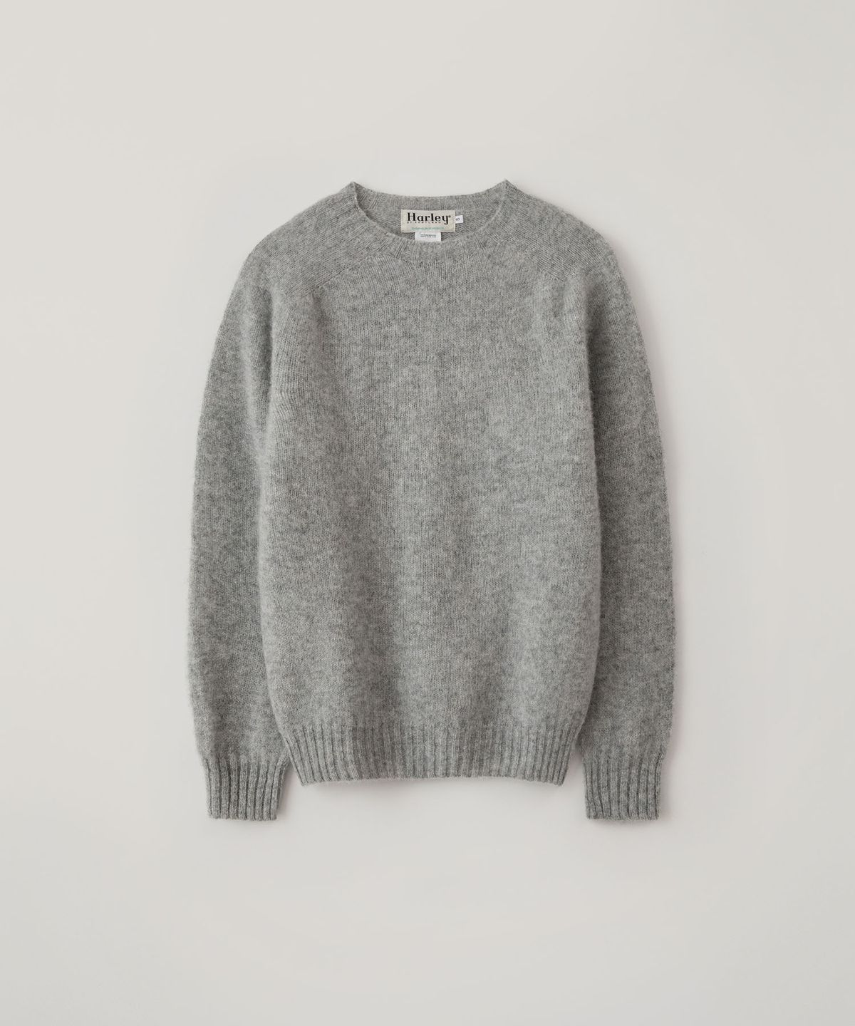 블랭크룸(BLANKROOM) SHAGGY DOG CREW NECK_SILVER