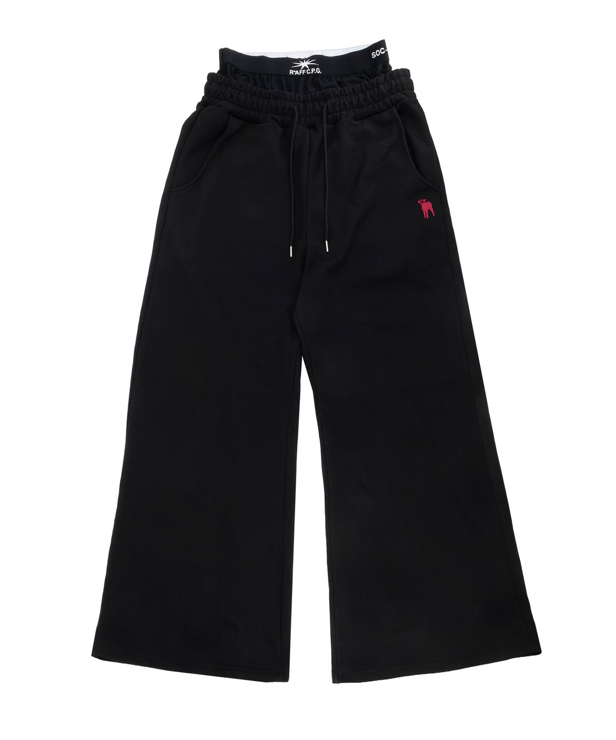 선데이오프클럽(SUNDAYOFFCLUB) R*AFF Boxer Brief Sweatpants - Black