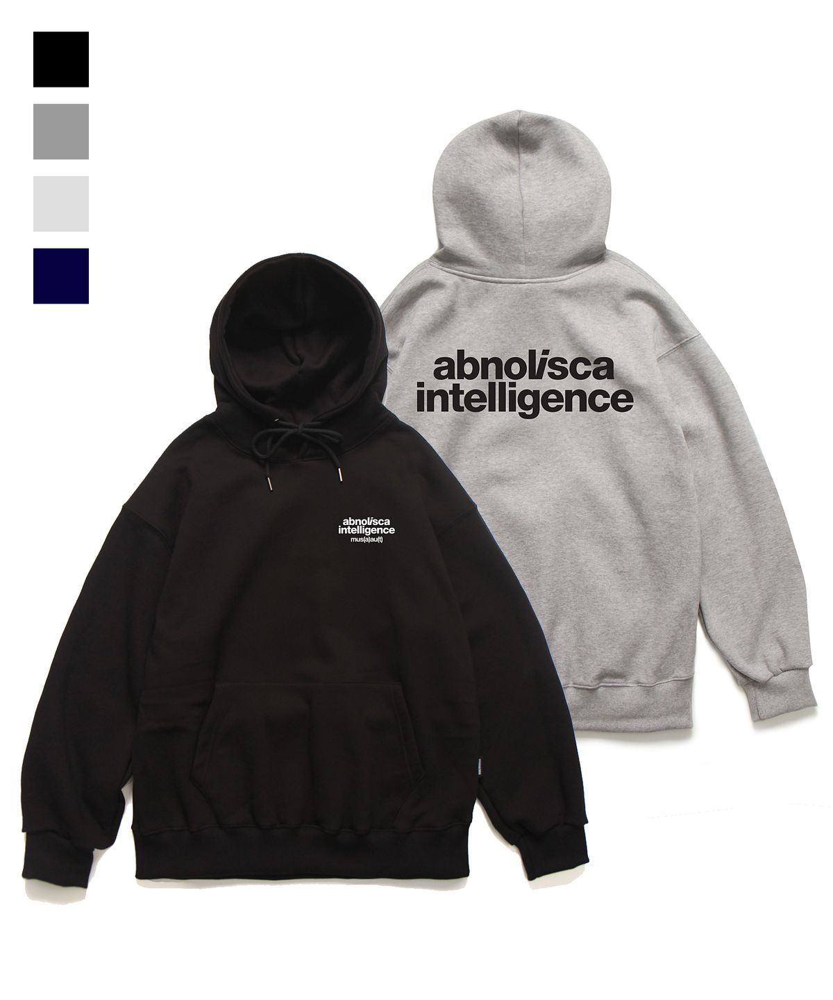 앱놀머씽(ABNORMALTHING) 앱놀리스카 루즈핏 후드 4컬러