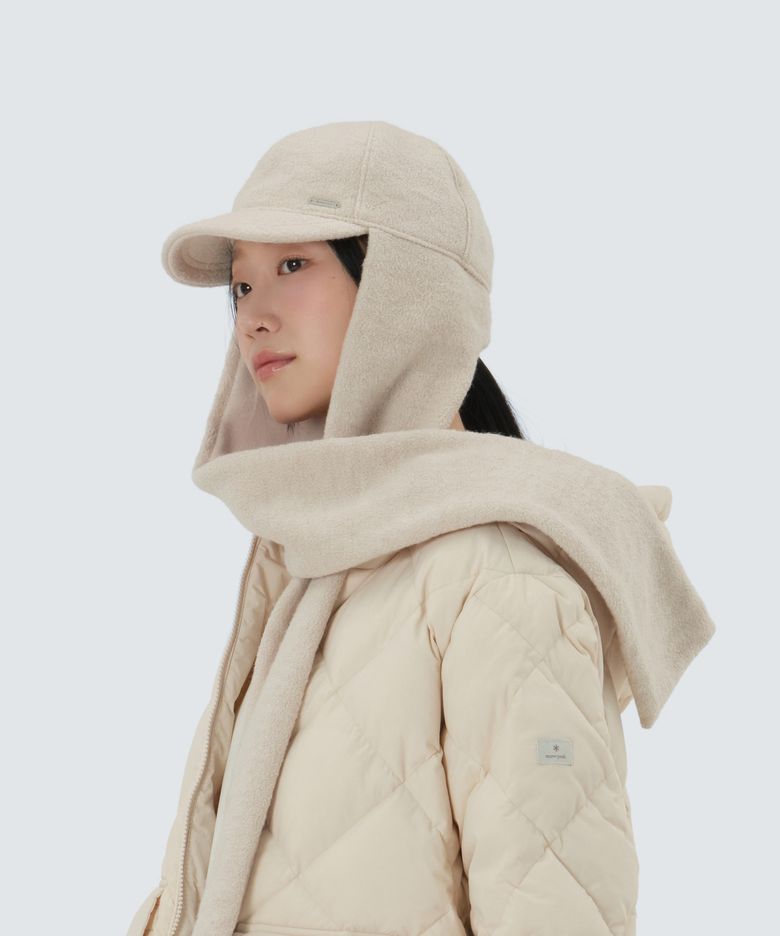울 머플러 캡 (S25WWFCP66) Ivory