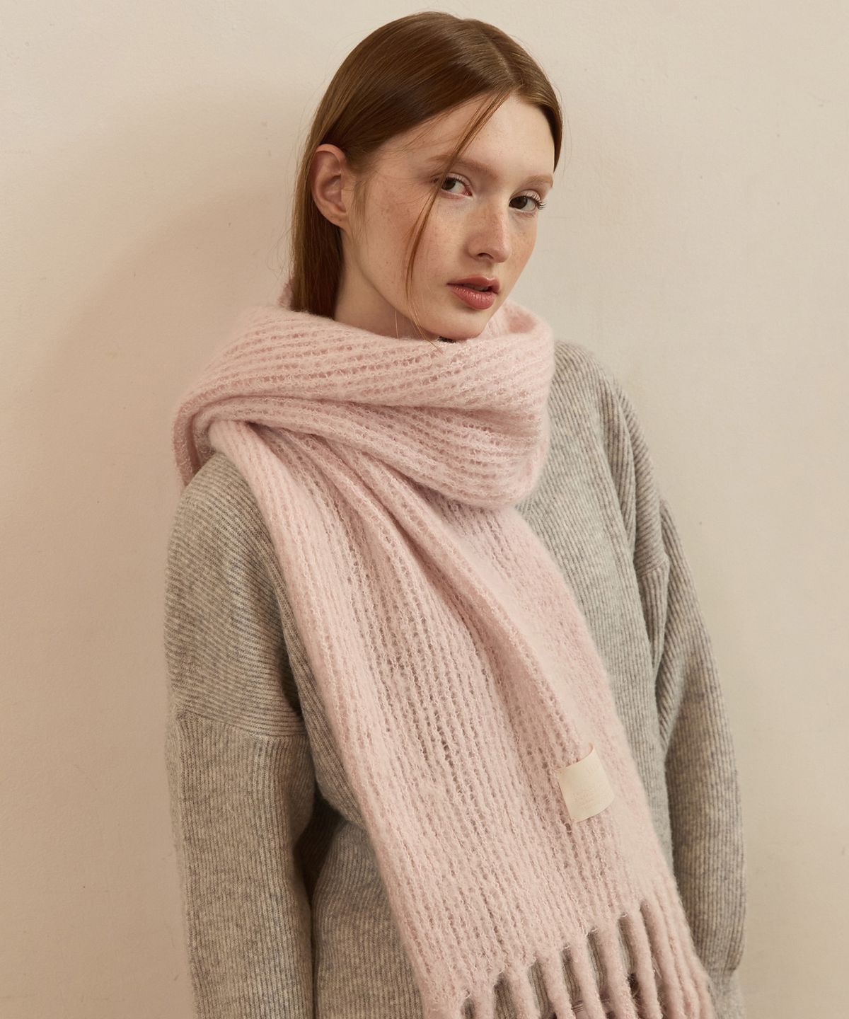 어다울(ADAUL) Waffle rege long muffler - 5color