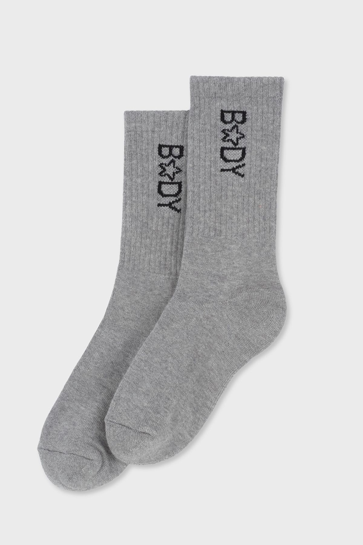 홈바디띵즈(HOMEBODY THINGS) HOMEBODY CLASSIC SOCKS (GREY)