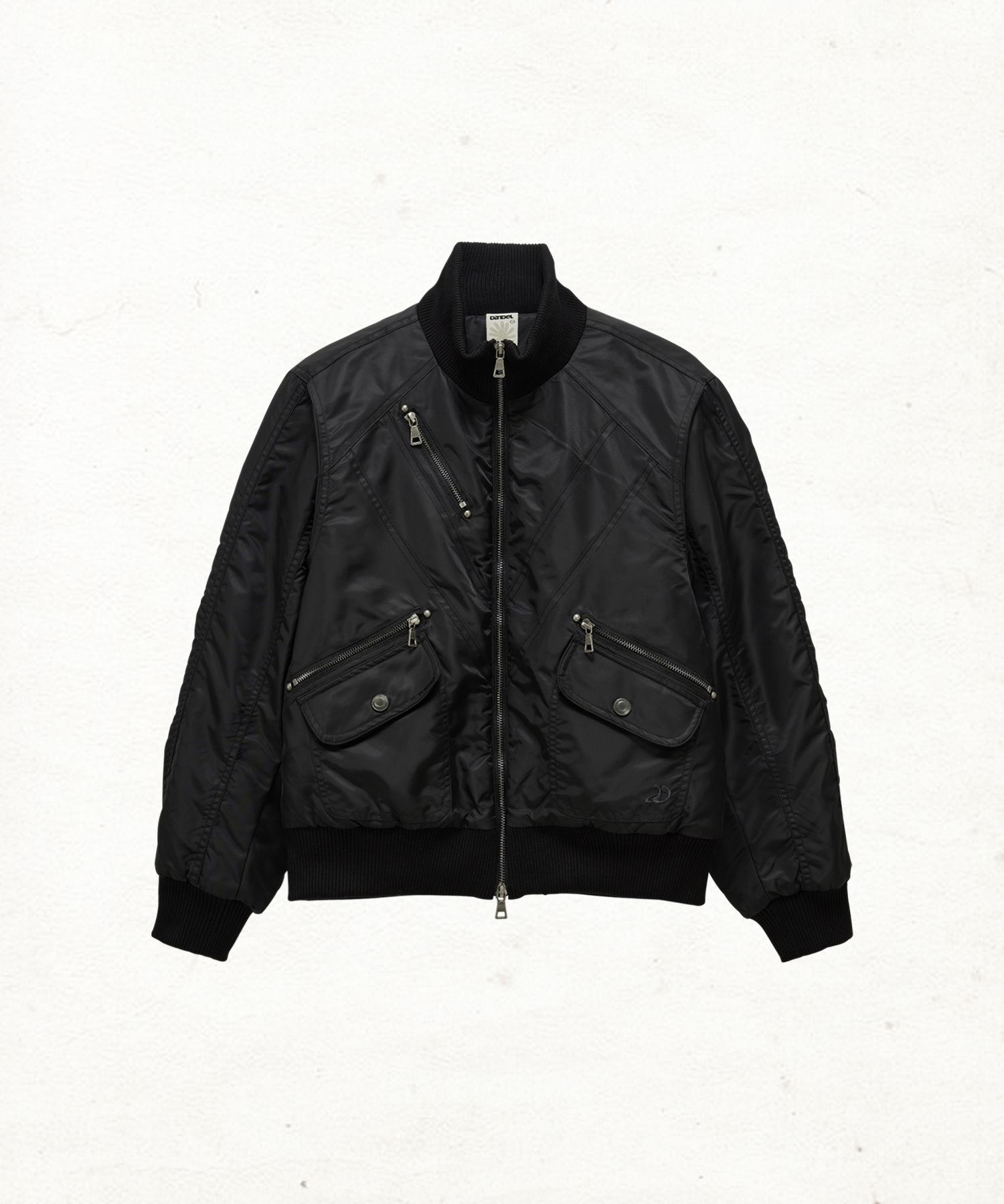 ジャケット・アウター DANCEL DD cropped studded MA-1 jacket MUSINSA公式 | DANDEL DD cropped studded MA-1 jacket (BLACK)