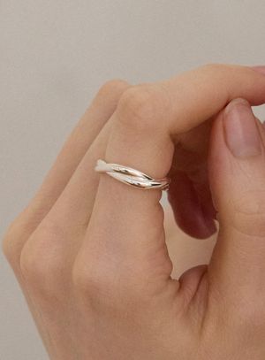 [실버925] 베르 트위스트 반지