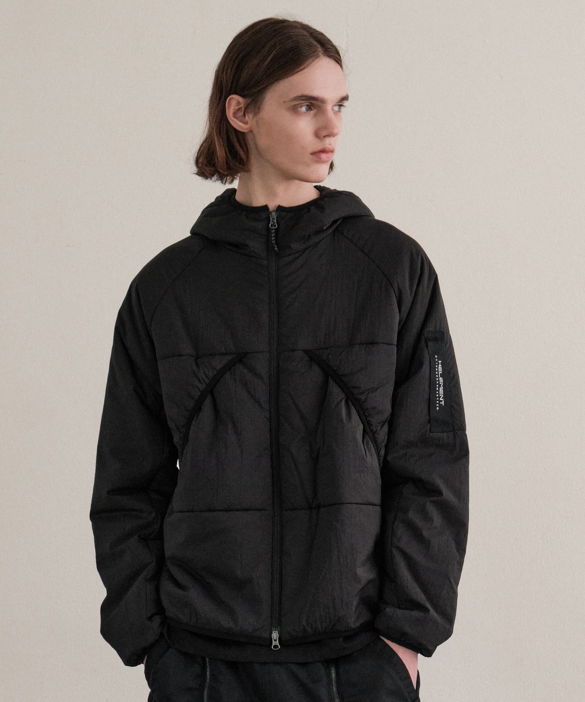 힐리먼트(HELEMENT) 몽블랑 마운틴 패딩 자켓 (BLACK)