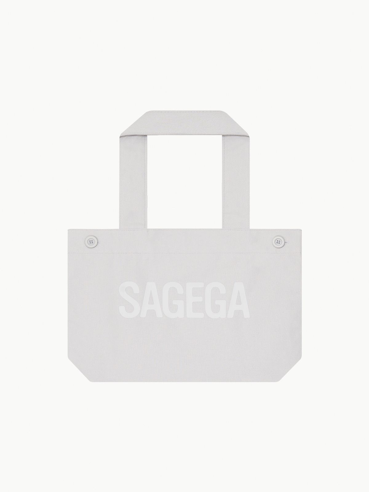세이지가(SAGEGA) Button Tote Bag (Gray)