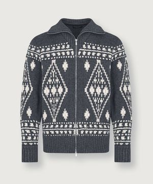 (M) 안테이 캐시미어 코위찬 재킷 [벨루가 차콜]