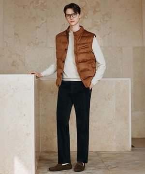 25FW 텐셀 라이크라 웜 코듀로이 팬츠 블랙