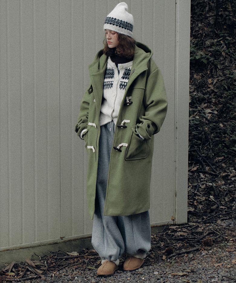 Unisex Hooded Duffel Coat_EEWCT104