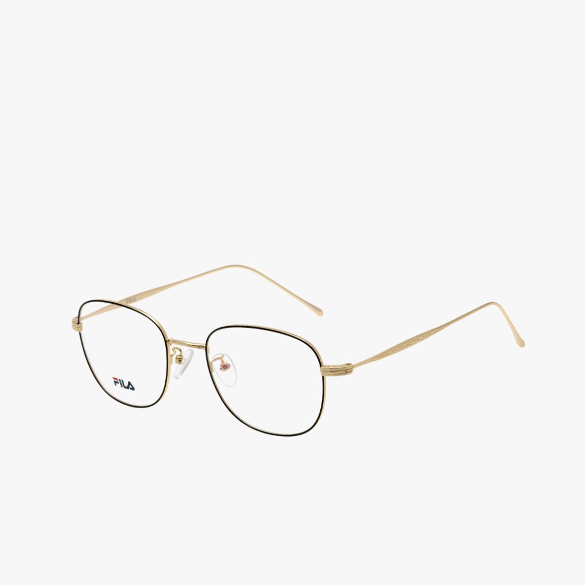 휠라 아이웨어(FILA EYEWEAR) (블루라이트차단렌즈) 메탈 골드  안경테(FL7190 GOLD 52)