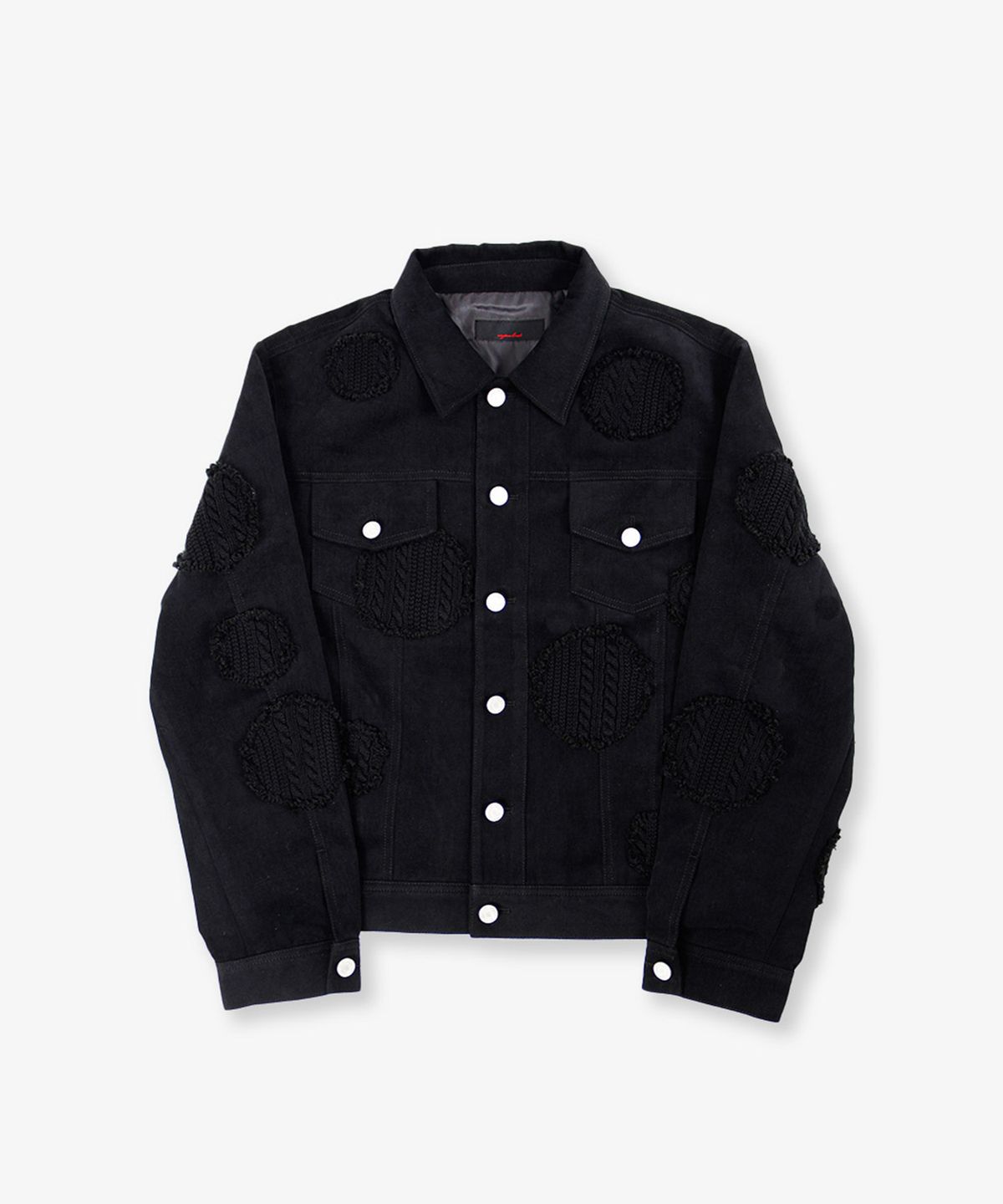 애니타임로릭(ANYTIME LOREAK) [TRSC] COTTON BLOSSOM JACKET - BLACK