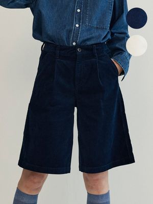 RW25405 코듀로이 버뮤다 팬츠