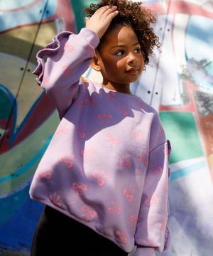 리리 프릴 맨투맨 _보라