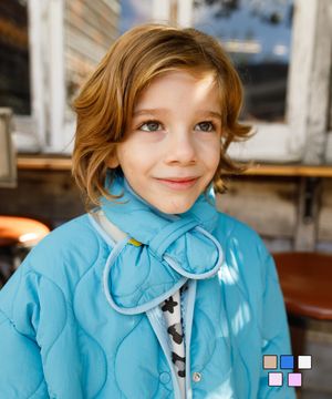 럭럭 패딩 머플러  ( 5COLORS )