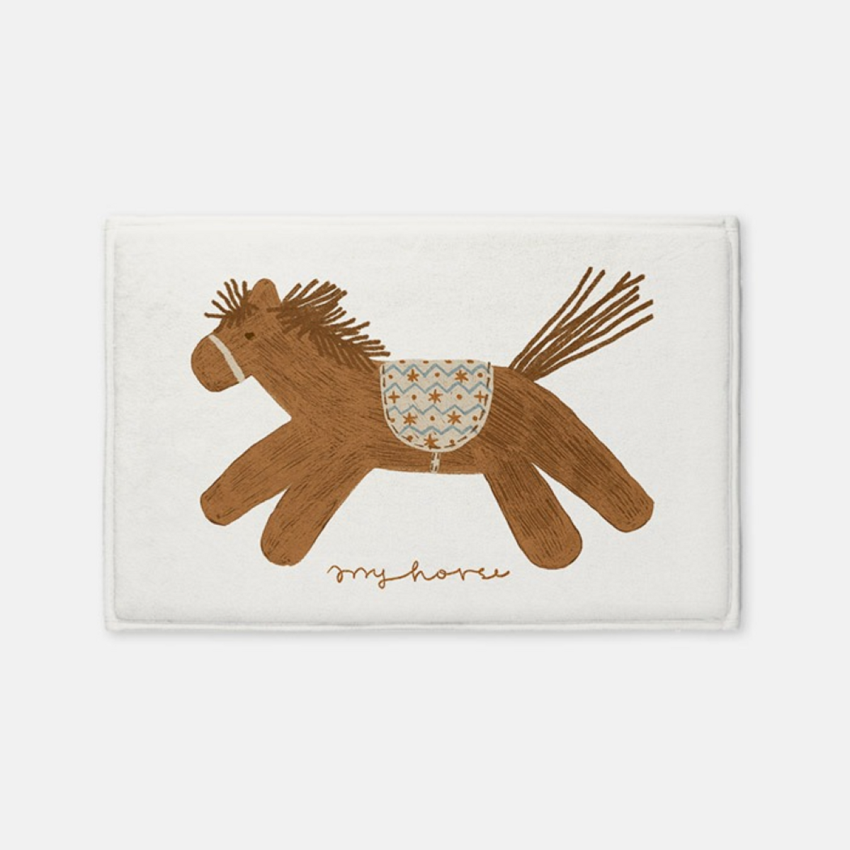뚜누(TOUNOU) 카라멜 코티지 작가, my pony horse 발매트