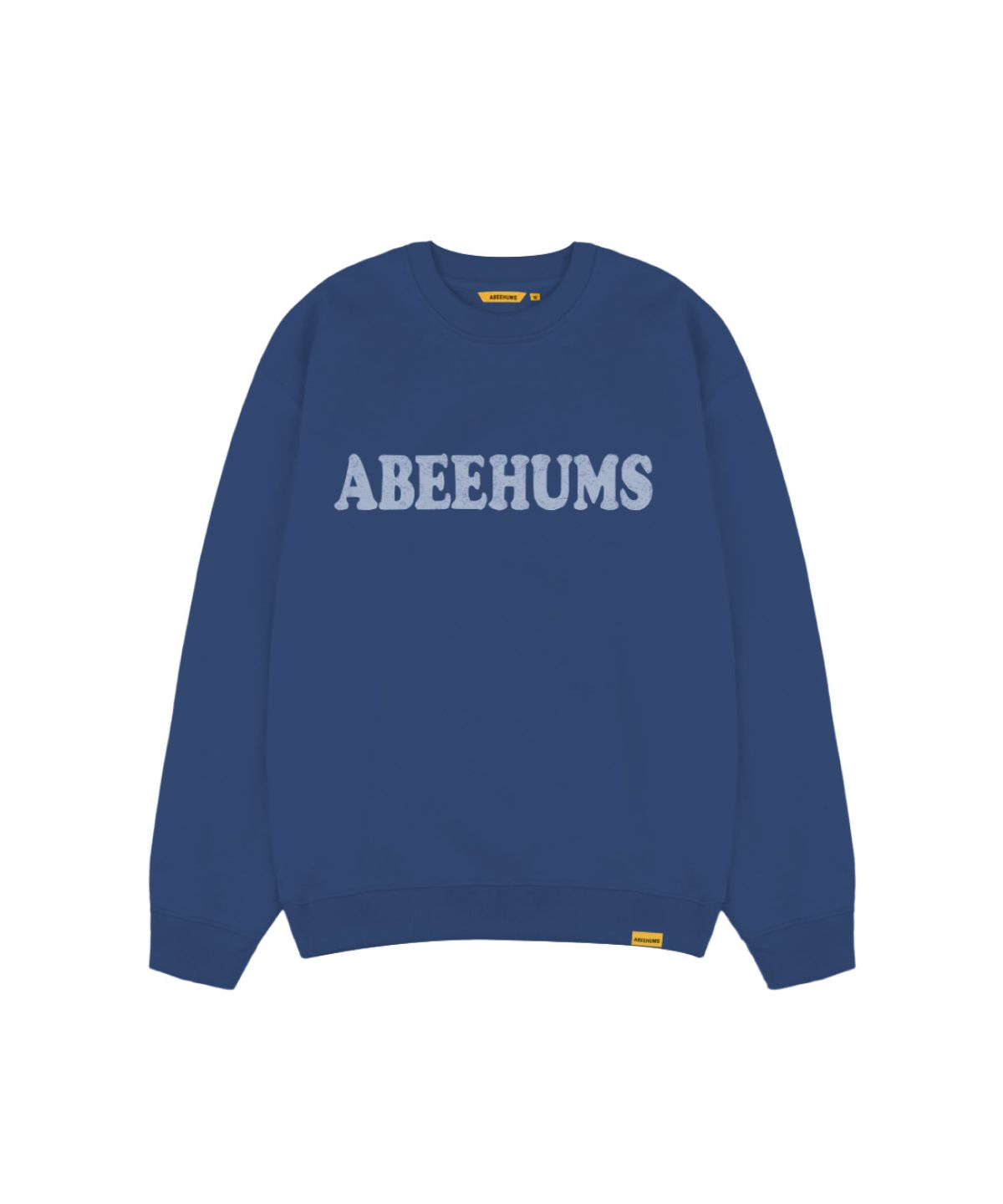 어비험즈(ABEEHUMS) 빈티지 로고 스웨트셔츠 ABH357-111 블루