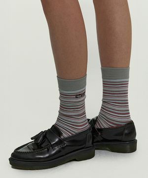 Pillowize Stripe Socks Red