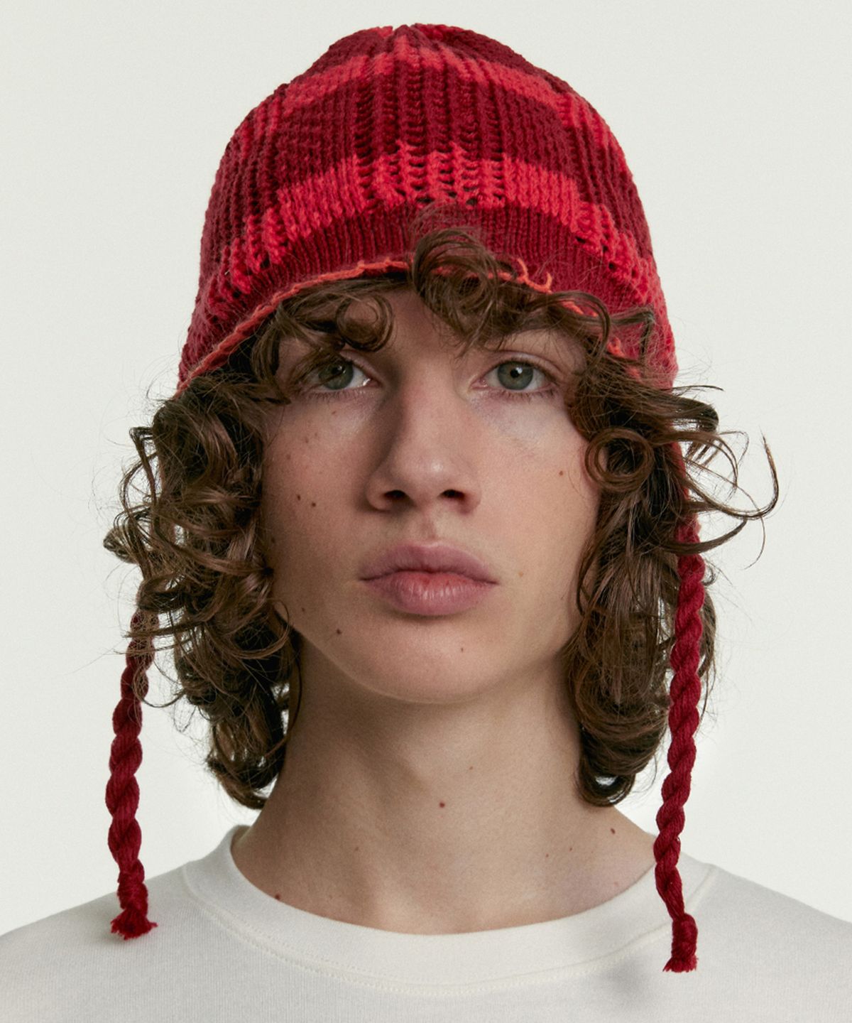 테켓(TEKET) Pillowize Earflap Beanie Red