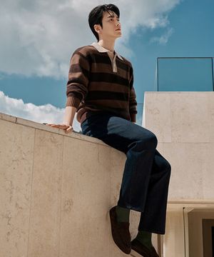 25FW 컴포트 스트레이트 진 다크인디고