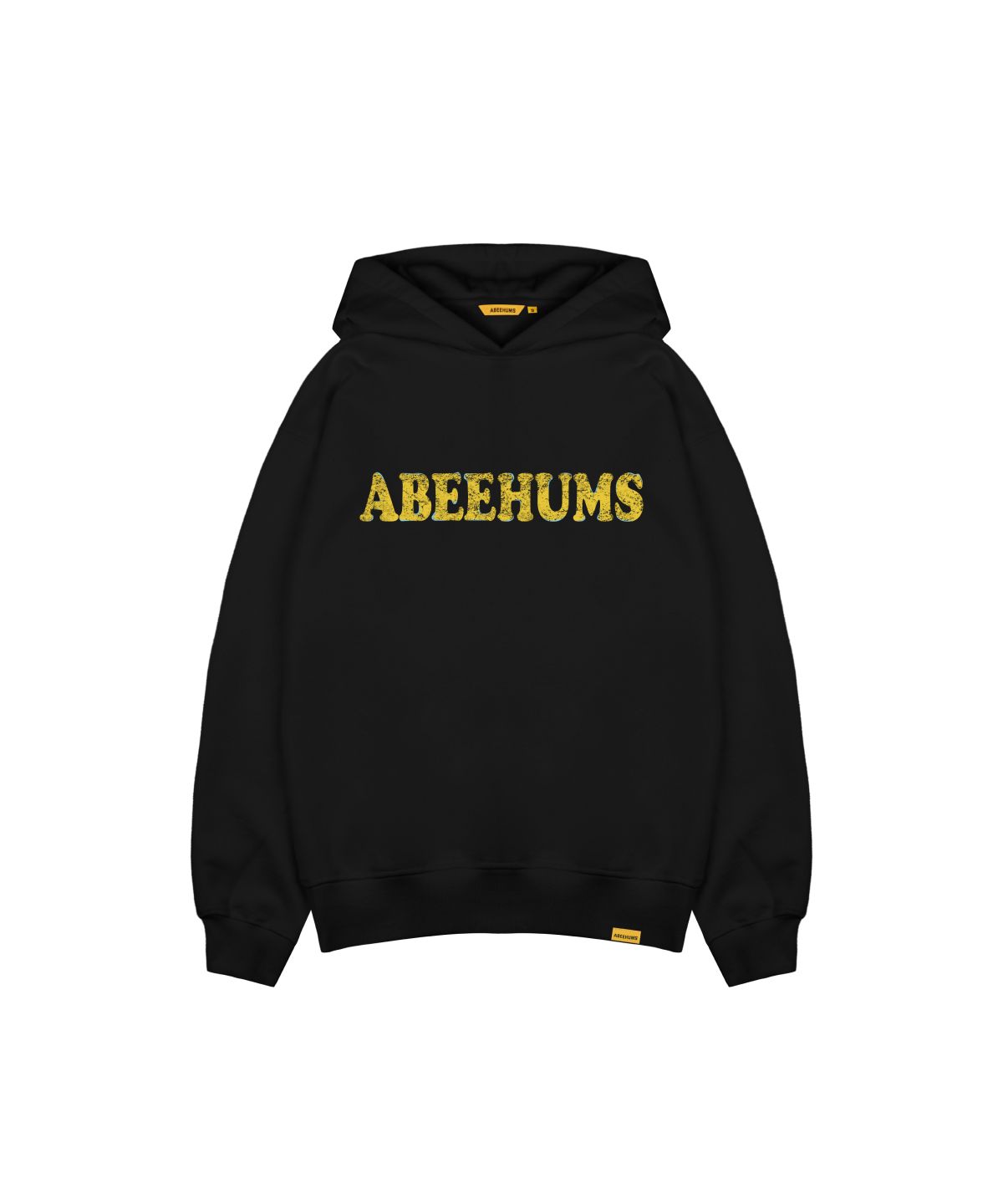 어비험즈(ABEEHUMS) 빈티지 로고 후드 스웨트셔츠 ABH357-108 블랙