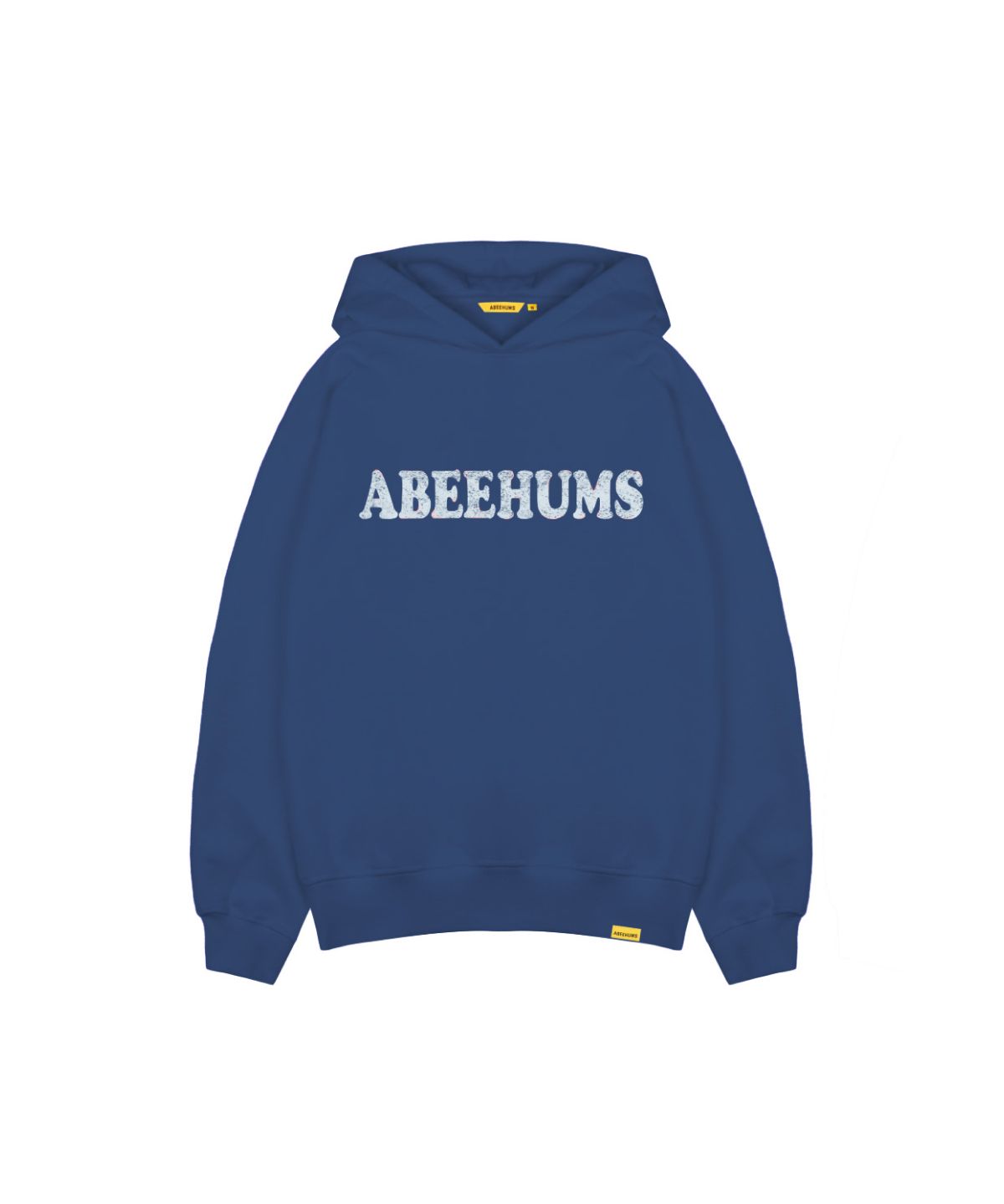 어비험즈(ABEEHUMS) 빈티지 로고 후드 스웨트셔츠 ABH357-108 블루