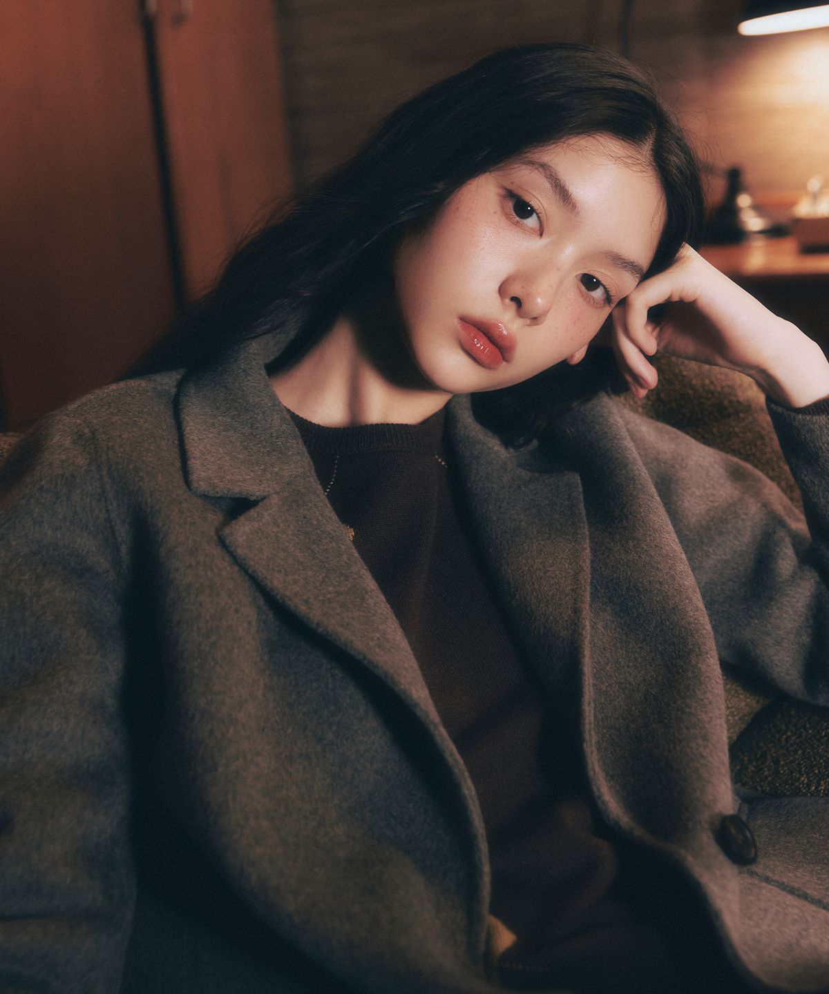 로엠(ROEM) 싱글 롱코트_RMJHF4VR03