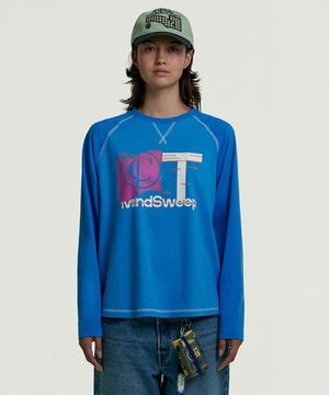 Mindsweep L/S Tee Blue