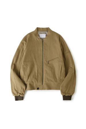 Hairy Bomber Jacket Camel