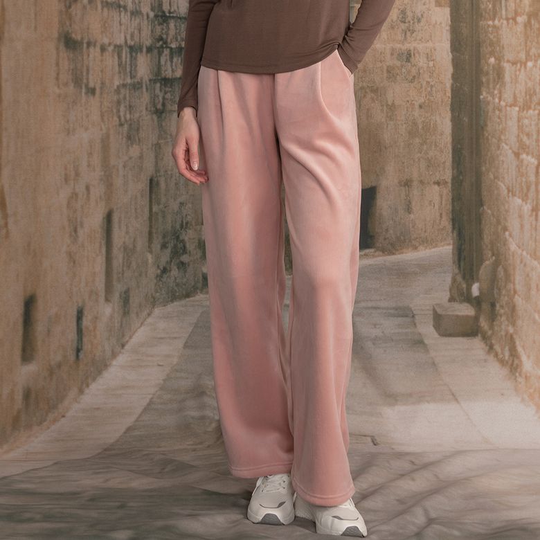 코듀로이 융기모 와이드 팬츠 DBF5W-9217 4colors