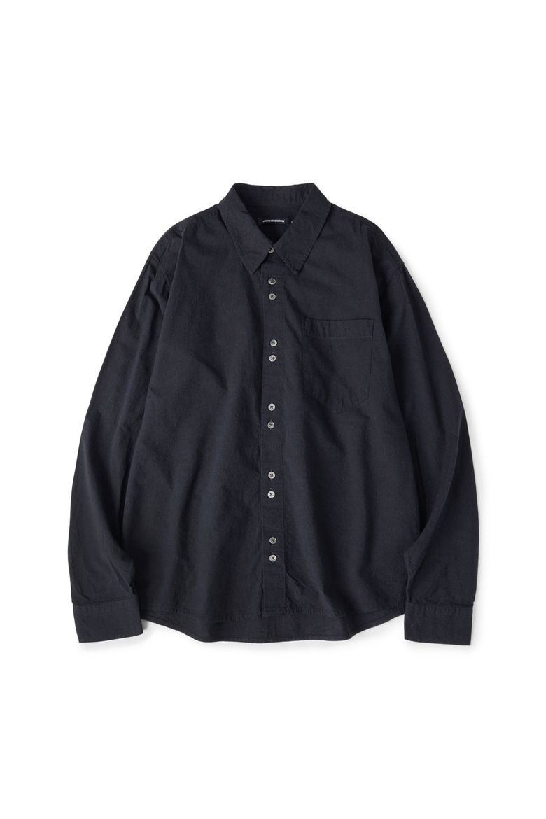 Rana Shirt Silk Nep Black