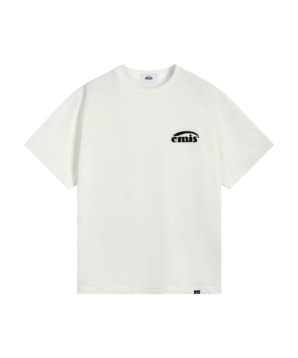 이미스(EMIS) BOUCLE LOGO T-SHIRT-IVORY