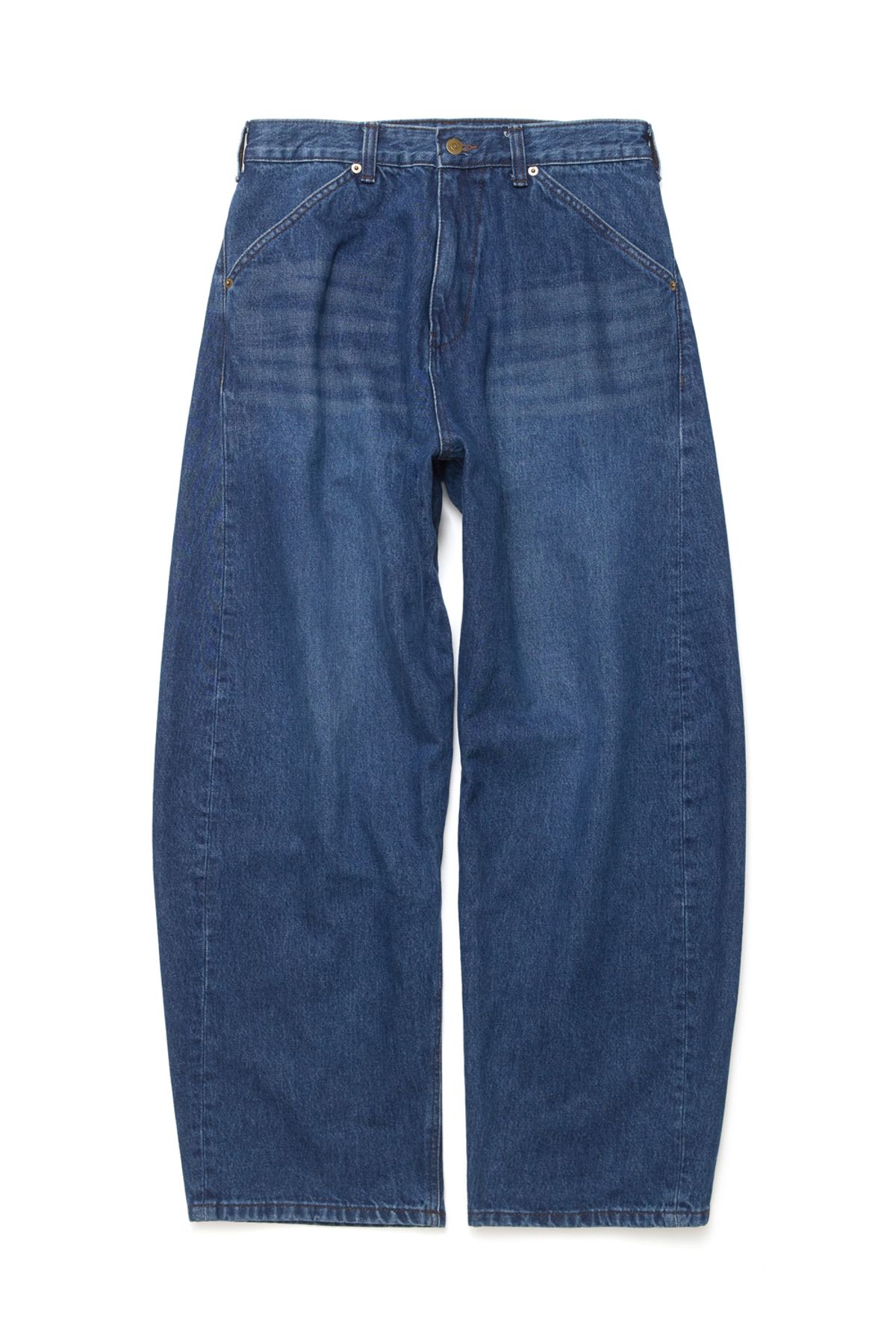 해칭룸(HATCHINGROOM) Curve Jeans Deep Blue