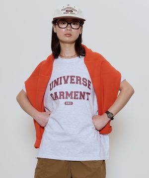 UG 애슬래틱 로고 티셔츠_MELANGE GREY