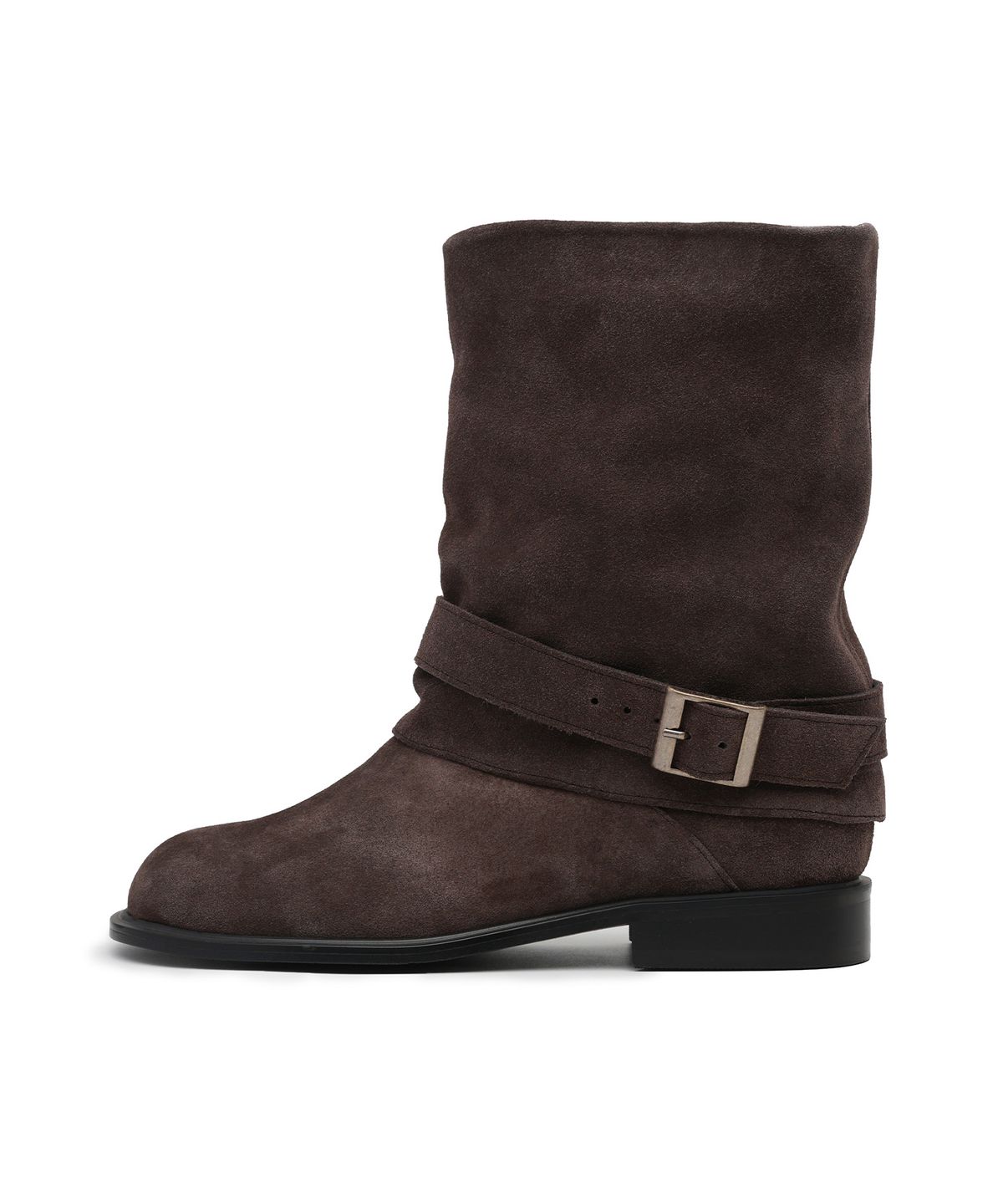 앤버터럼(ANDBUTTERUM) Noel_Middle Boots_Deep Brown(BF5CBH23DB)