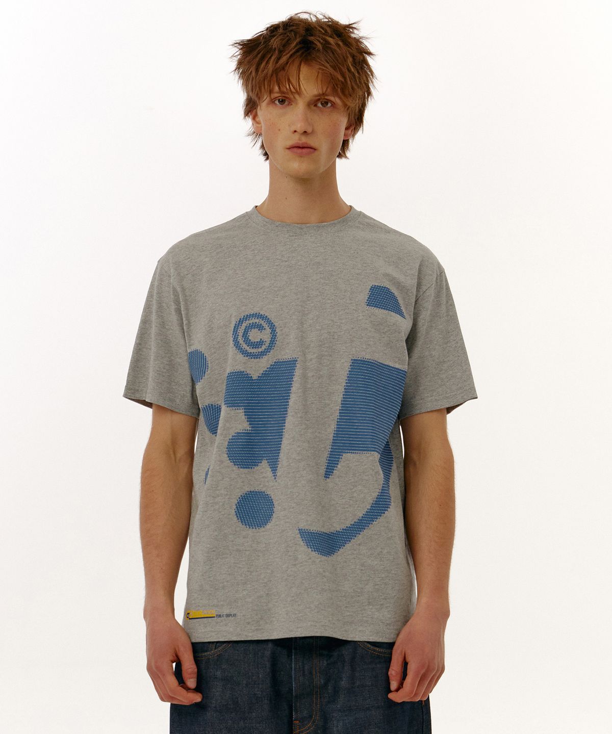 테켓(TEKET) Dot-Com Tee Melange Gray